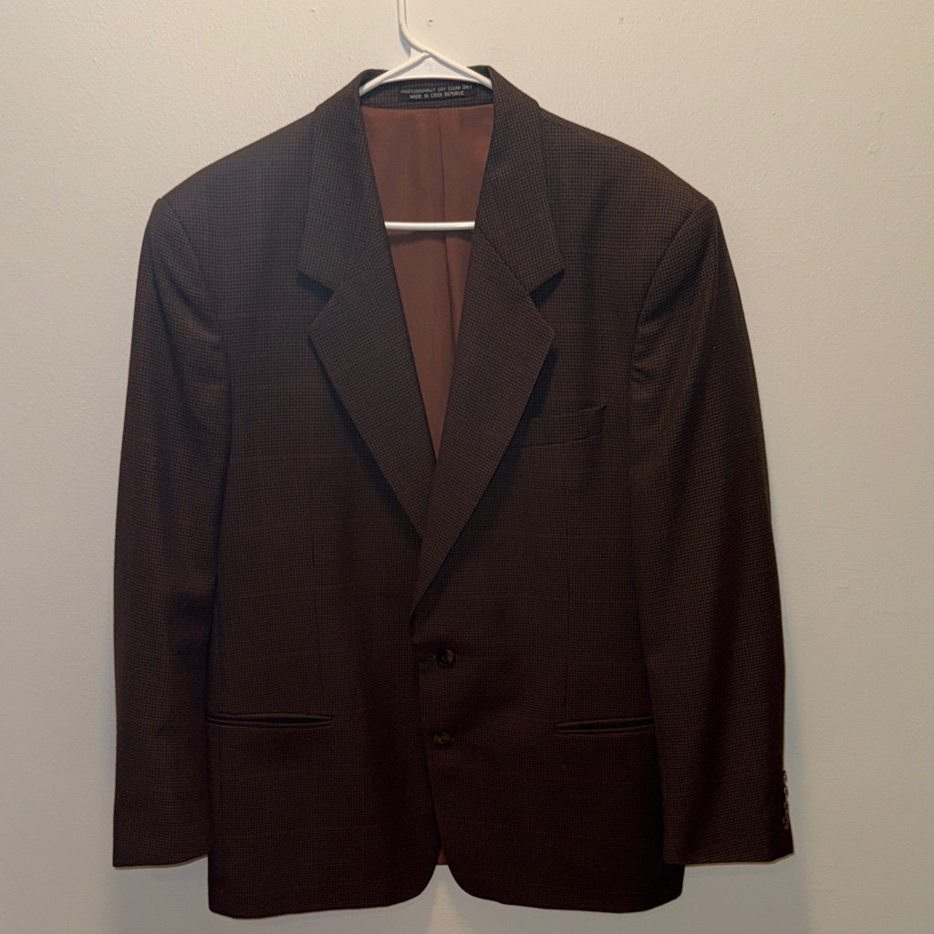 Cellini Brown Mens Blazer